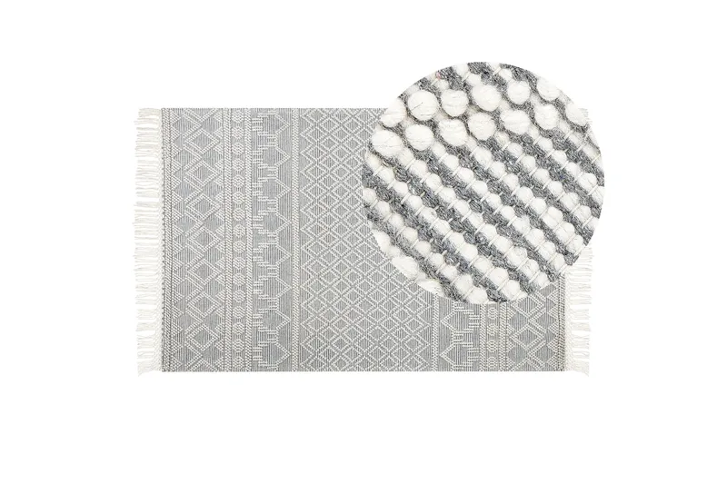 Villamatto Solhan 160x230 cm - Beige - Kodintekstiilit & matot - Matto - Moderni matto - Villamatto