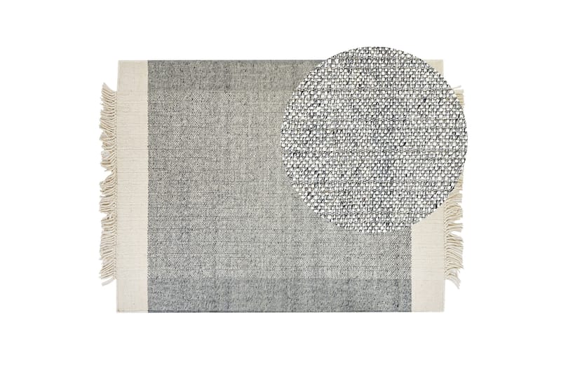 Villamatto Tatlisu 160x230 cm - Harmaa - Kodintekstiilit & matot - Matto - Moderni matto - Villamatto