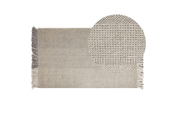 Villamatto Tekeler 80x150 cm - Harmaa - Kodintekstiilit & matot - Matto - Moderni matto - Villamatto