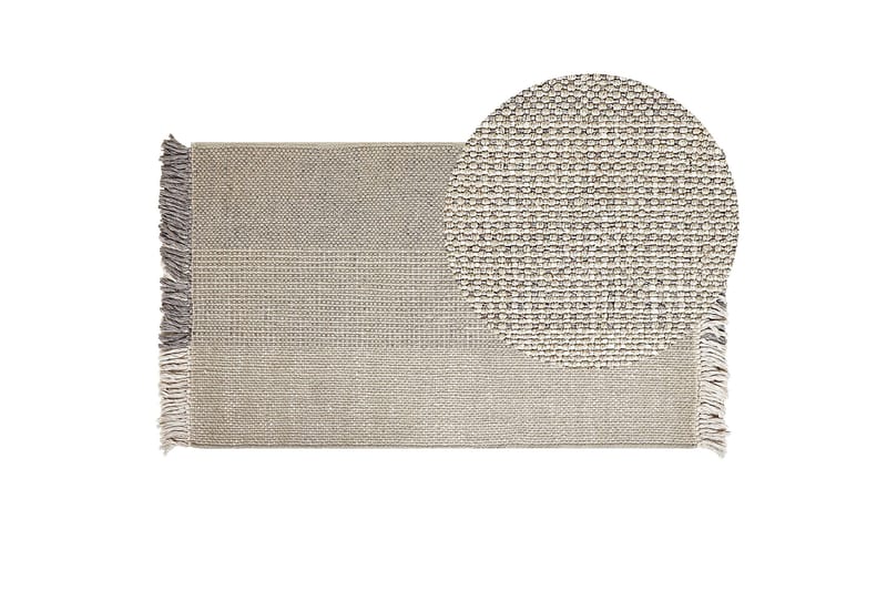Villamatto Tekeler 80x150 cm - Harmaa - Kodintekstiilit & matot - Matto - Moderni matto - Villamatto