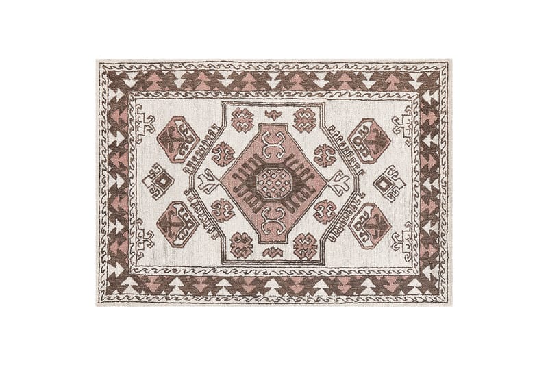 Villamatto Tomarza 160x230 cm - Ruskea - Kodintekstiilit & matot - Matto - Moderni matto - Villamatto