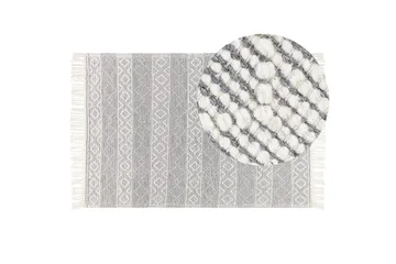 Villamatto Tonya 160x230 cm - Harmaa - Kodintekstiilit & matot - Matto - Moderni matto - Villamatto