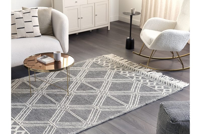 Villamatto Toprakkale 160x230 cm, Harmaa