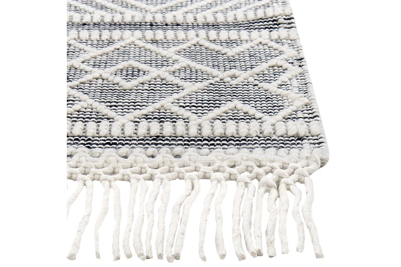 Villamatto Toprakkale 160x230 cm - Harmaa - Kodintekstiilit & matot - Matto - Moderni matto - Villamatto