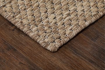 Villamatto Torekov 160x230 cm Pellava - Pellavanbeige - Kodintekstiilit & matot - Matto - Moderni matto - Villamatto