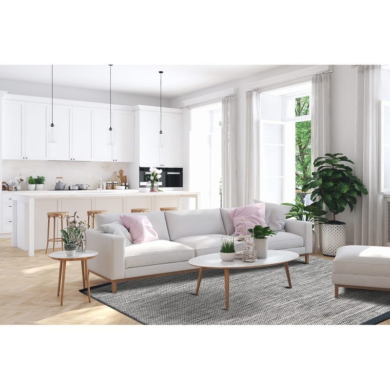 Villamatto Torsby - 160x230 cm, grafiitti - Kodintekstiilit & matot - Matto - Moderni matto - Villamatto