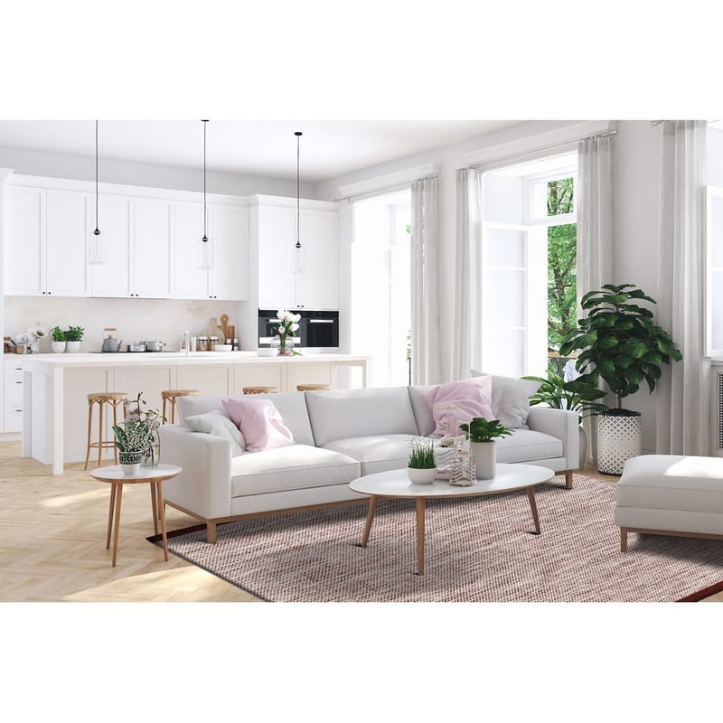 Villamatto Torsby - 160x230 cm, Marsala - Kodintekstiilit & matot - Matto - Moderni matto - Villamatto