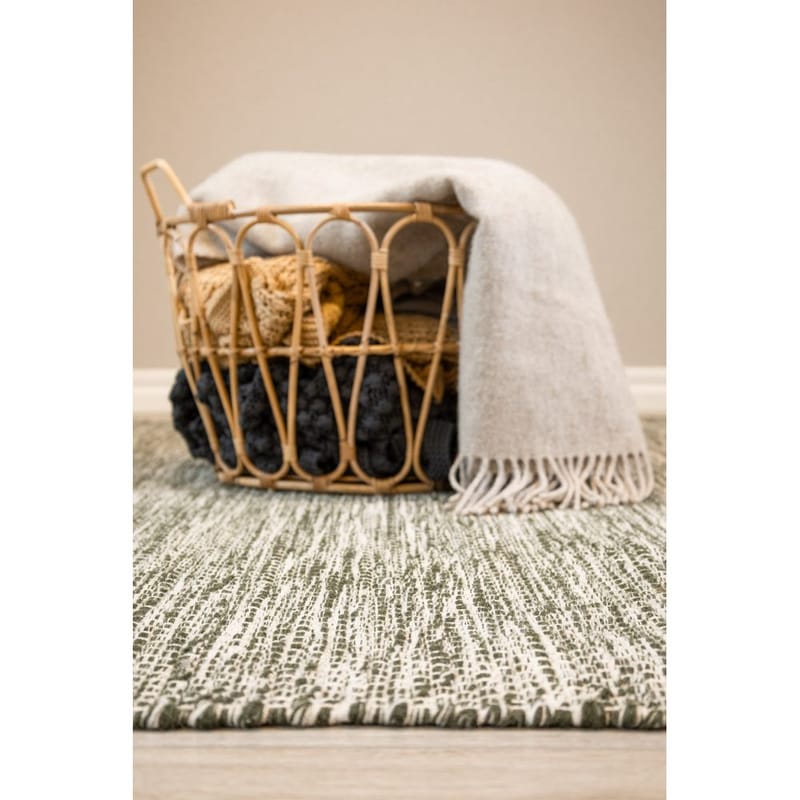 Villamatto Torsby - 160x230 cm, Oliivinvihreä - Kodintekstiilit & matot - Matto - Moderni matto - Villamatto