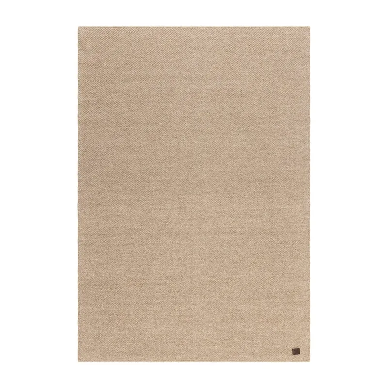 Ullmatta KM Home Ljus Linnebrun 160x230 cm