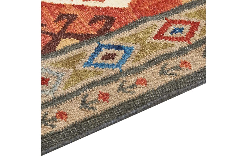 Villamatto Urtsadzor 140x200 cm - Punainen - Kodintekstiilit & matot - Matto - Moderni matto - Villamatto