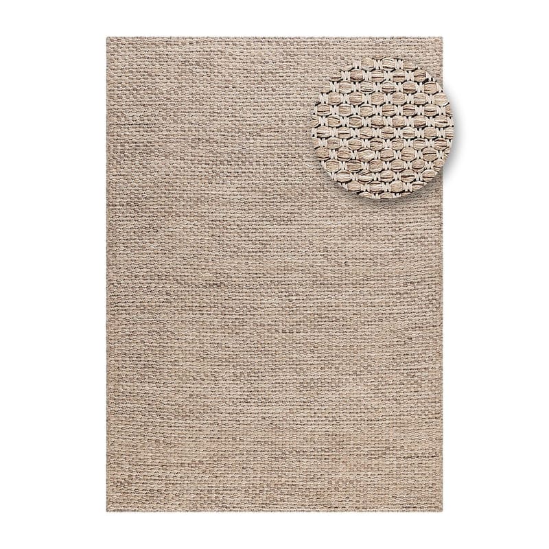 Villamatto Vasa - 140x200 cm, Pellava - Kodintekstiilit & matot - Matto - Moderni matto - Villamatto