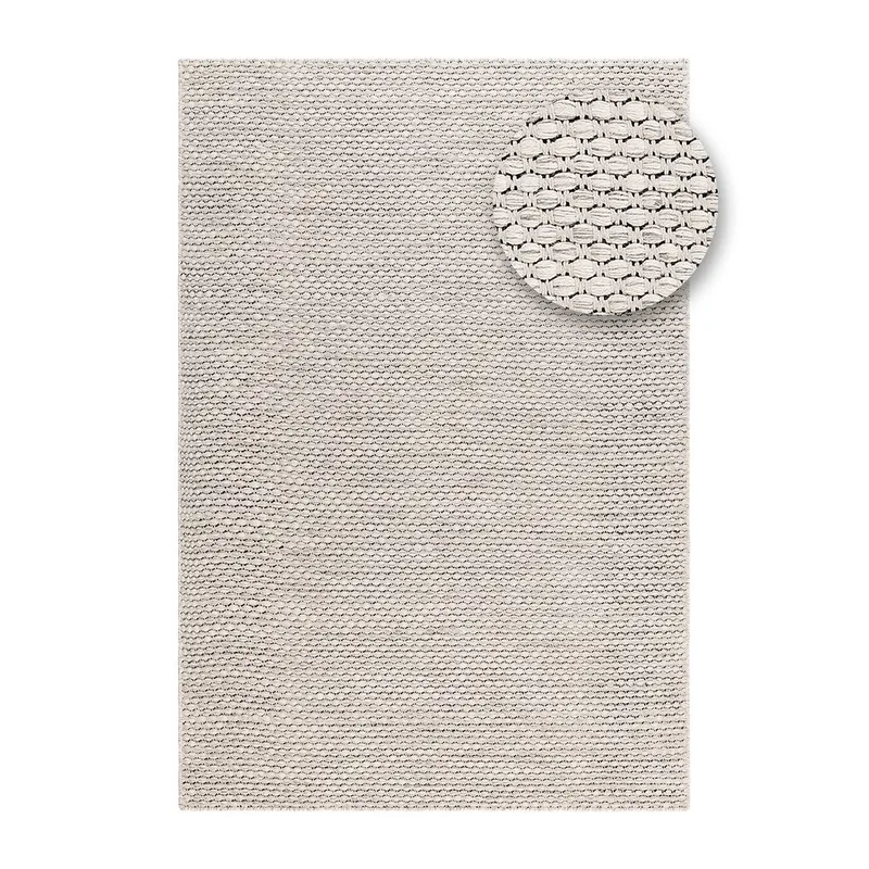 Villamatto Vasa - 200x300 cm, Creme - Kodintekstiilit & matot - Matto - Moderni matto - Villamatto