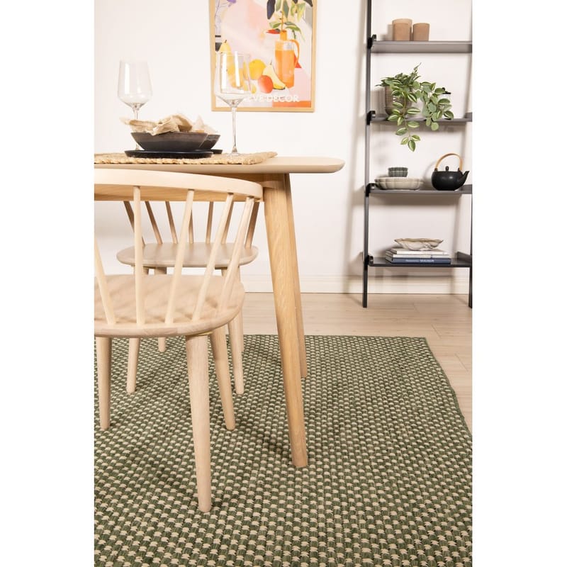 Villamatto Vasa - 240x340 cm, Smaragdinvihreä - Kodintekstiilit & matot - Matto - Moderni matto - Villamatto