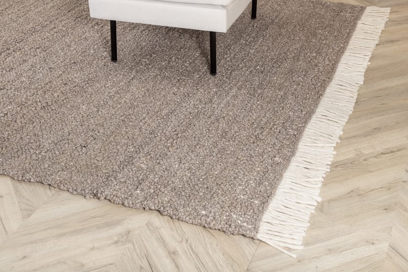 Villamatto Betina 160x230 cm - Ruskea - Kodintekstiilit & matot - Matto - Moderni matto - Villamatto