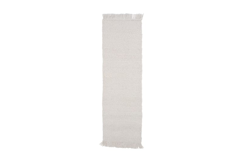 Villamatto Betina 80x250 cm - Valkoinen - Kodintekstiilit & matot - Matto - Moderni matto - Villamatto