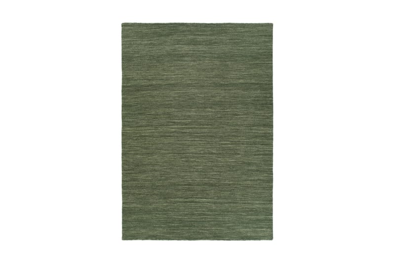 Villamatto Birka 135x190 cm Sammaleenvihreä - Vihreä - Kodintekstiilit & matot - Matto - Moderni matto - Villamatto