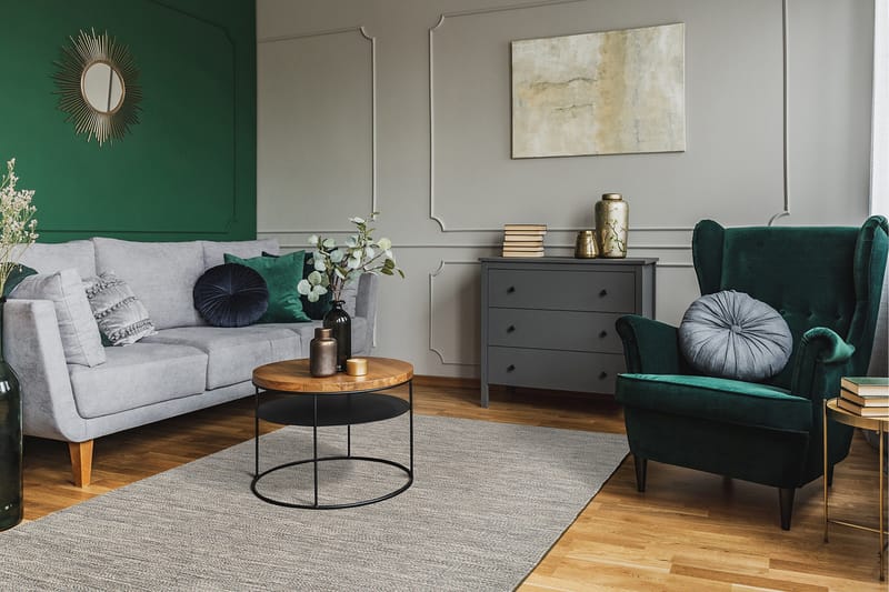 Villamatto Birka 160x230 cm Hopea - Hopea - Kodintekstiilit & matot - Matto - Moderni matto - Villamatto