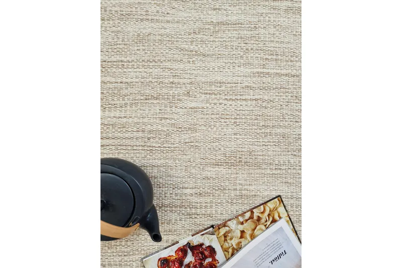 Villamatto Birka 160x230 cm Luonnollinen - Luonnonväri - Kodintekstiilit & matot - Matto - Moderni matto - Villamatto