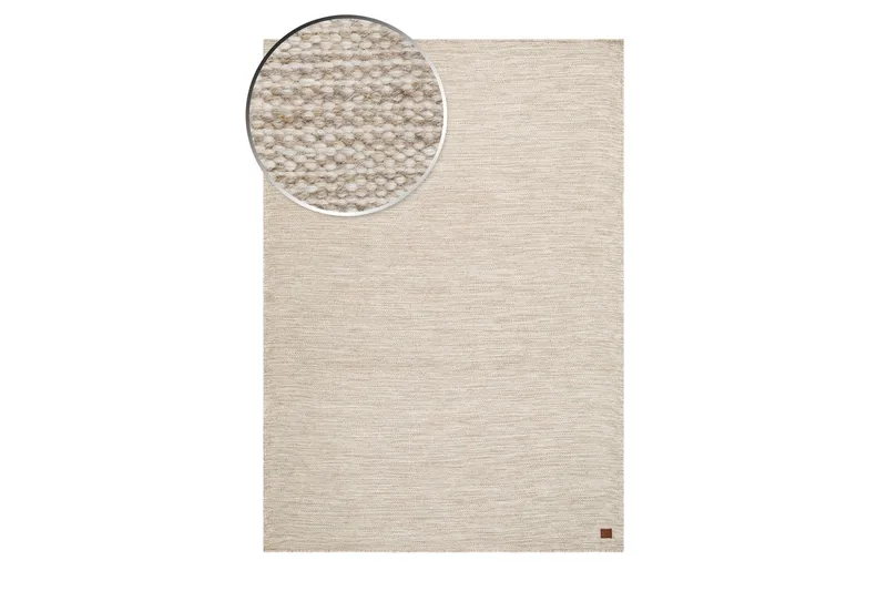 Villamatto Birka 160x230 cm Pellava - Pellava - Kodintekstiilit & matot - Matto - Moderni matto - Villamatto