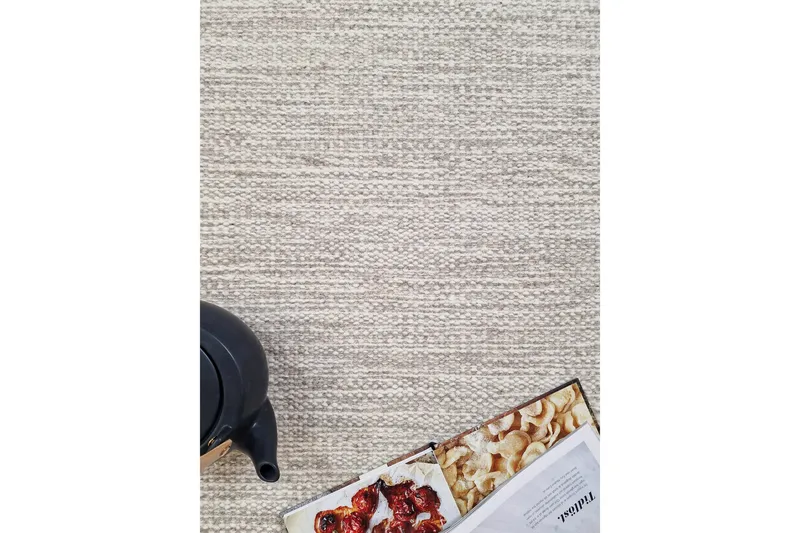 Villamatto Birka 240x340 cm Pellava - Pellava - Kodintekstiilit & matot - Matto - Moderni matto - Villamatto