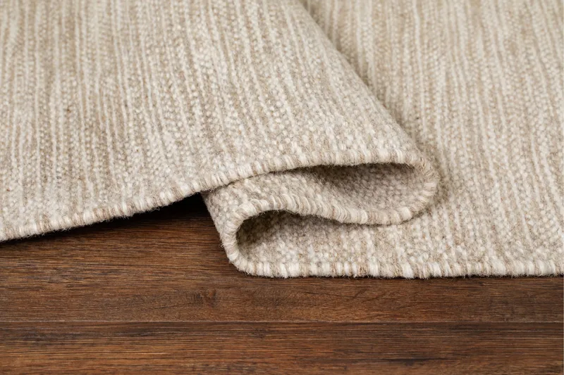 Villamatto Birka 240x340 cm Pellava - Pellava - Kodintekstiilit & matot - Matto - Moderni matto - Villamatto