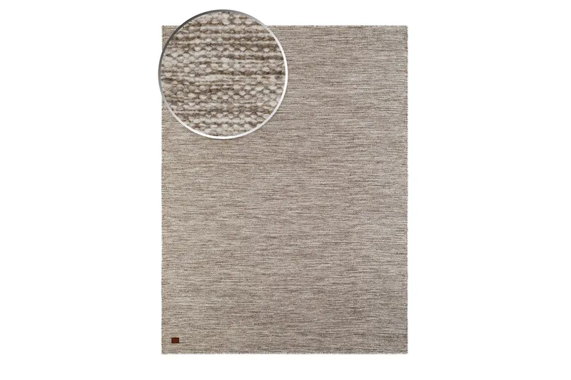 Villamatto Birka 300x400 cm Tumma Pellava - Tumma pellava - Kodintekstiilit & matot - Matto - Moderni matto - Villamatto