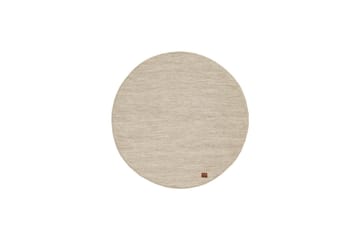 Villamatto Birka Pyöreä Ø120 cm Pellava