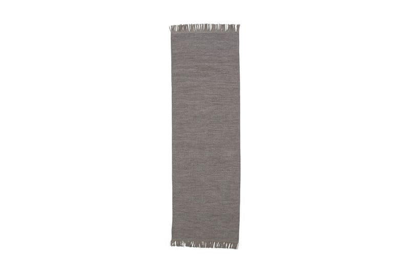 Villamatto Cyrus 80x250 cm - Harmaa - Kodintekstiilit & matot - Matto - Moderni matto - Villamatto