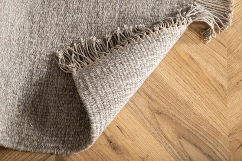 Villamatto Cyrus 80x250 cm - Harmaa - Kodintekstiilit & matot - Matto - Moderni matto - Villamatto