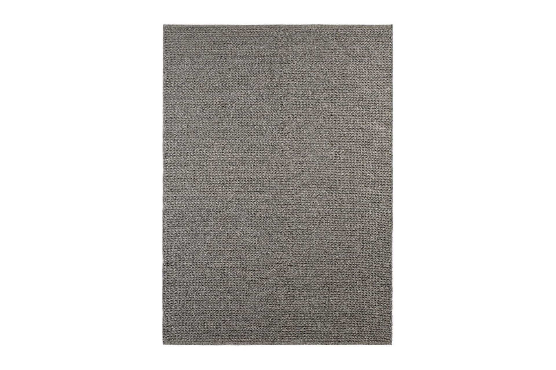 Villamatto Dalarö 140x200 cm Harmaa - Harmaa - Kodintekstiilit & matot - Matto - Moderni matto - Villamatto