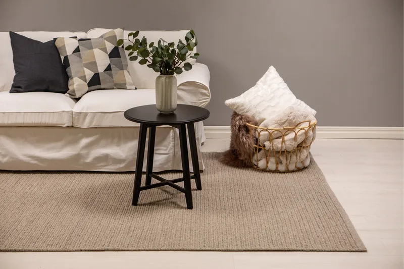 Villamatto Dalarö 300x400 cm Pellava - Pellavanväri - Kodintekstiilit & matot - Matto - Moderni matto - Villamatto