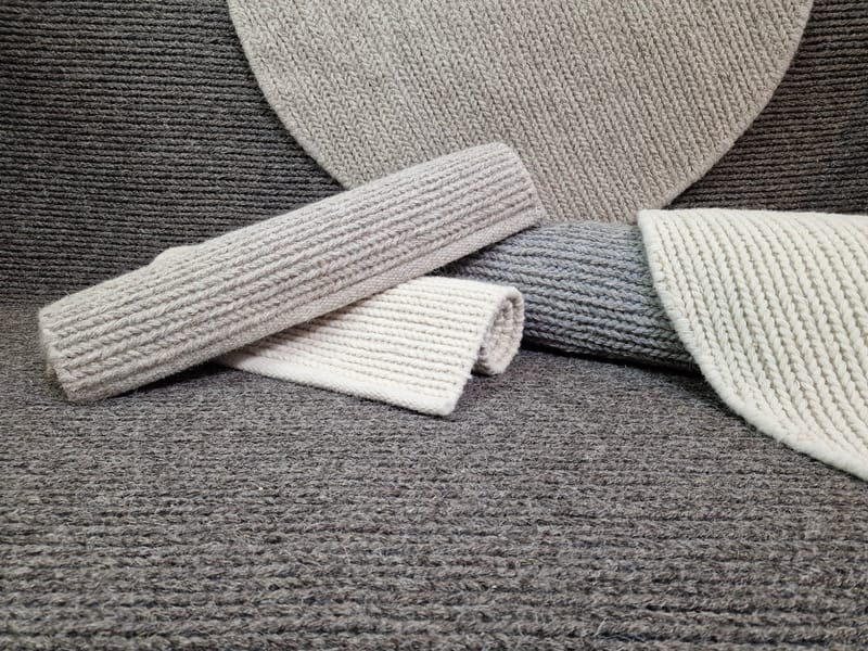 Villamatto Dalarö 75x230 cm Pellava - Pellavanväri - Kodintekstiilit & matot - Matto - Moderni matto - Villamatto