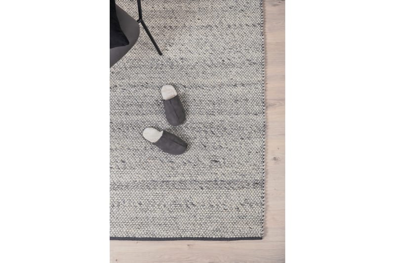 Villamatto Ganga 170x240 - Harmaa - Kodintekstiilit & matot - Matto - Moderni matto - Villamatto