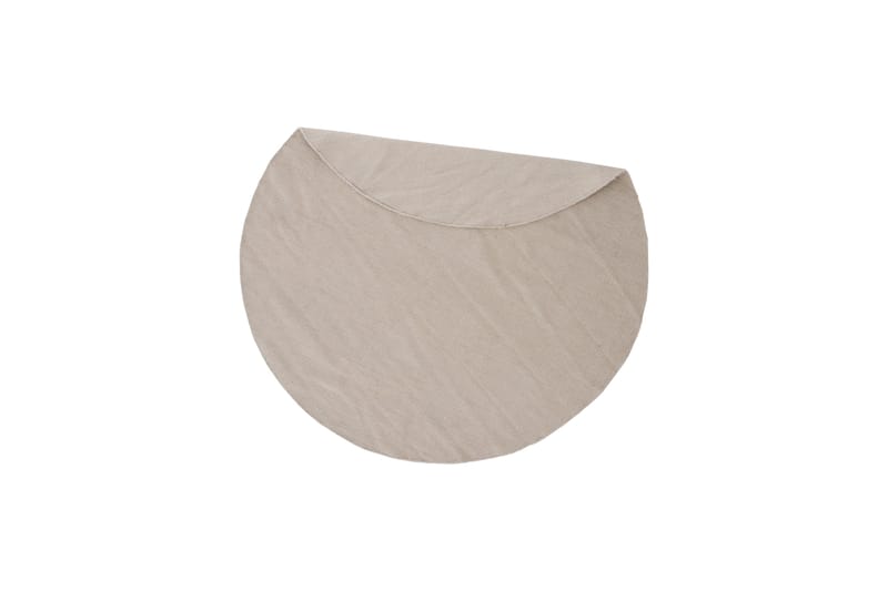 Villamatto Jaipur Pyöreä 200 cm - Beige - Kodintekstiilit & matot - Matto - Moderni matto - Villamatto
