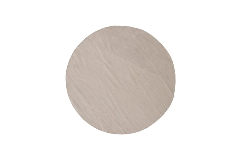 Villamatto Jaipur Pyöreä 200 cm - Beige - Kodintekstiilit & matot - Matto - Moderni matto - Villamatto