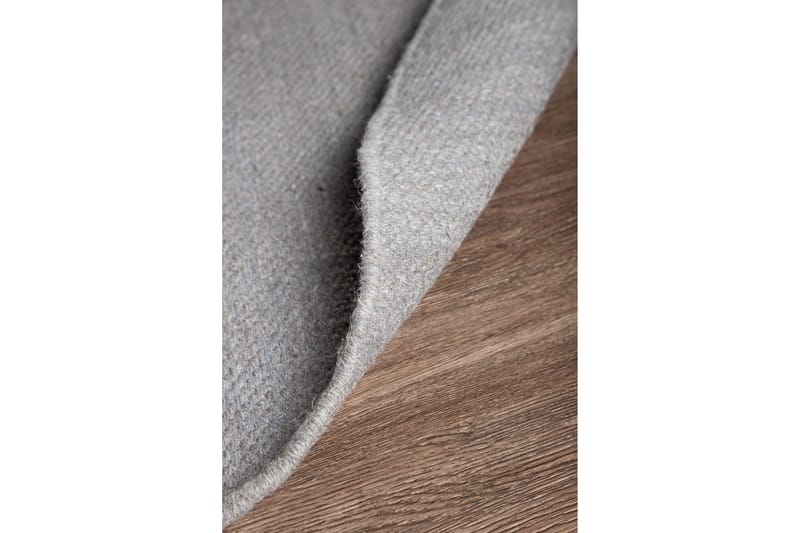 Villamatto Jaipur Pyöreä 200 cm - Vaaleanharmaa - Kodintekstiilit & matot - Matto - Moderni matto - Villamatto