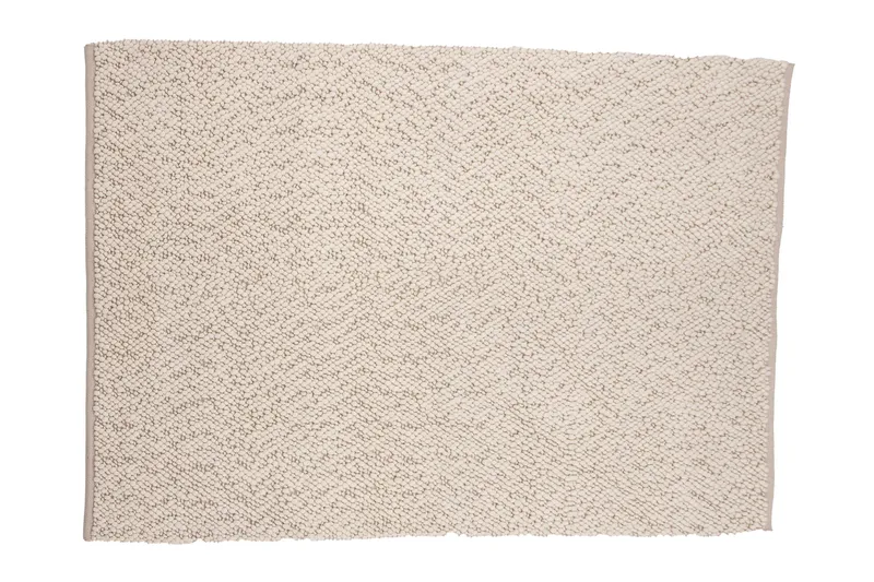 Villamatto Jajru Suorakaide 200x300 cm - Valkoinen - Kodintekstiilit & matot - Matto - Moderni matto - Villamatto