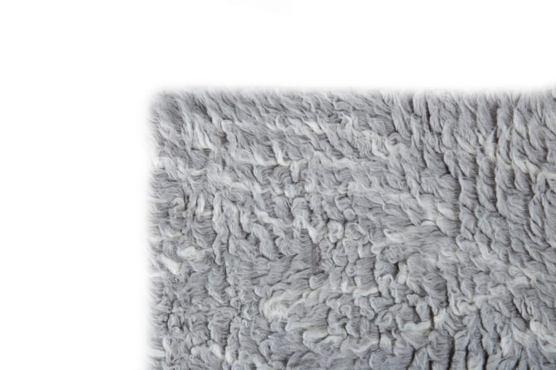 Villamatto Leiko 200x300 cm - Harmaa - Kodintekstiilit & matot - Matto - Moderni matto - Villamatto