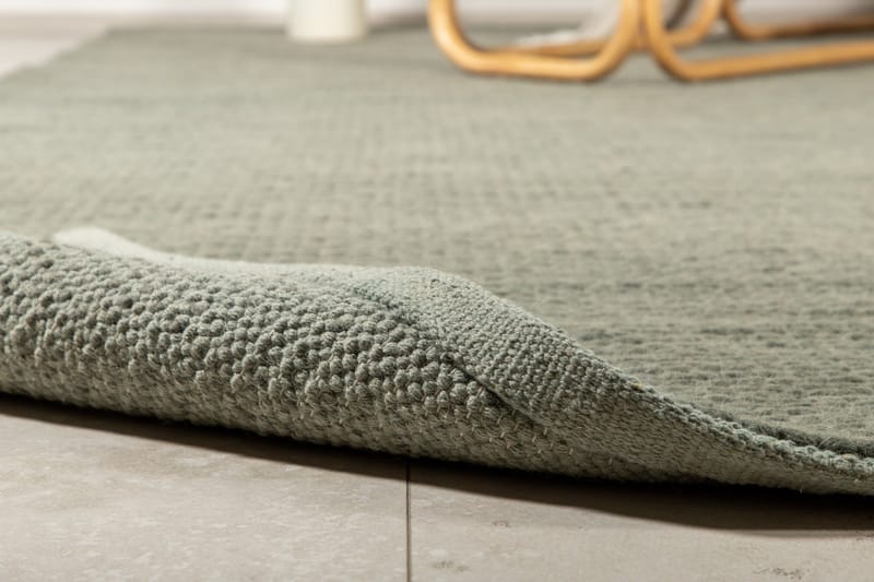 Villamatto Marta 250x350 cm - Vaaleanvihreä - Kodintekstiilit & matot - Matto - Moderni matto - Villamatto