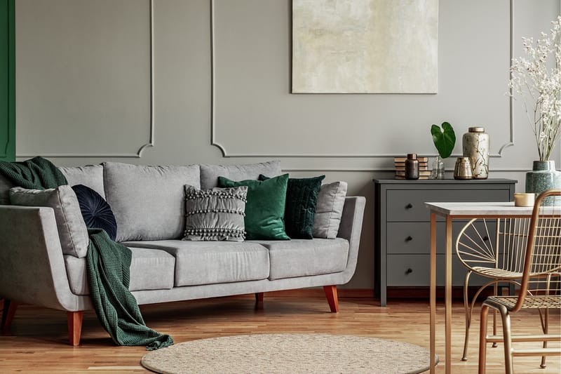 Villamatto Skagen Ø240 cm Pyöreä Luonnollinen - Luonnonmelange - Kodintekstiilit & matot - Matto - Moderni matto - Villamatto