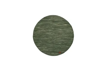 Villamatto Skagen Ø240 cm Pyöreä Vihreä