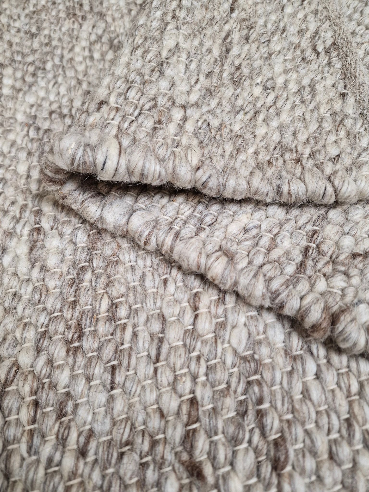 Villamatto Skagen Ø300 cm Pyöreä Luonnollinen - Luonnonmelange - Kodintekstiilit & matot - Matto - Moderni matto - Villamatto