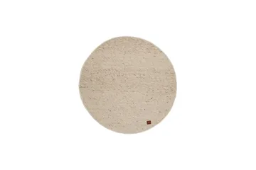 Villamatto Skagen Ø300 cm Pyöreä Luonnollinen