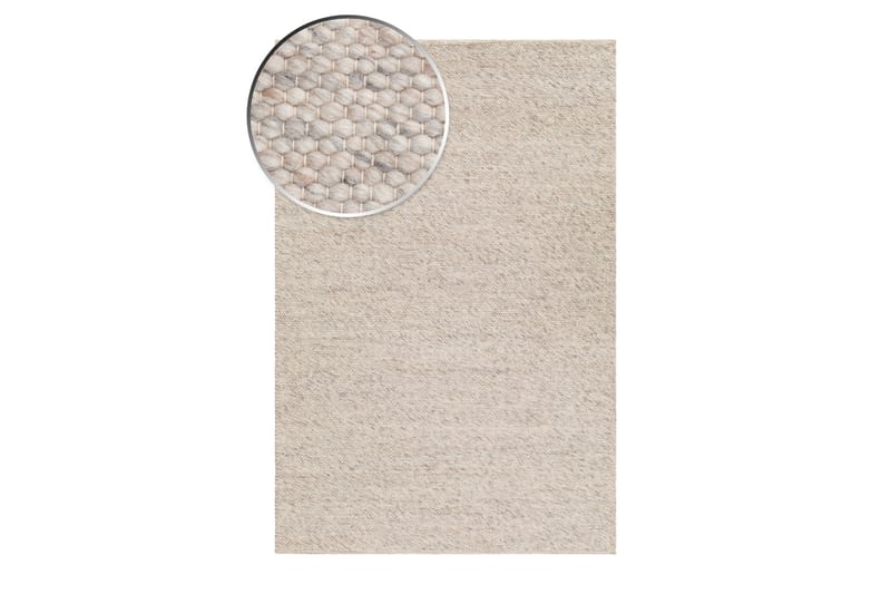 Villamatto Skagen 200x300 cm Hiekka - Hiekkamelange - Kodintekstiilit & matot - Matto - Moderni matto - Villamatto