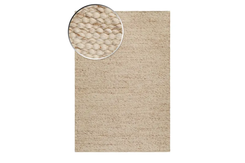 Villamatto Skagen 200x300 cm Luonnollinen - Luonnonmelange - Kodintekstiilit & matot - Matto - Moderni matto - Villamatto