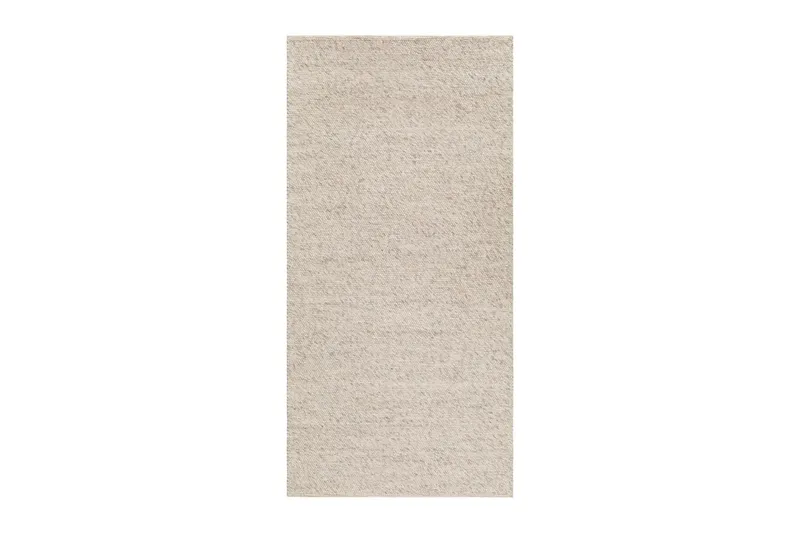 Villamatto Skagen 75x150 cm Hiekka - Hiekkamelange - Kodintekstiilit & matot - Matto - Moderni matto - Villamatto