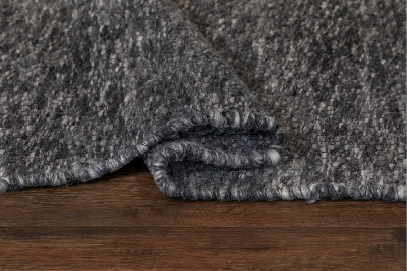 Villamatto Skagen 75x230 cm Grafiitti - Grafiittimelange - Kodintekstiilit & matot - Matto - Moderni matto - Villamatto