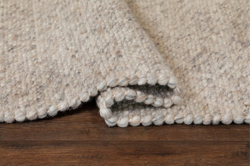 Villamatto Skagen 75x230 cm Hiekka - Hiekkamelange - Kodintekstiilit & matot - Matto - Moderni matto - Villamatto
