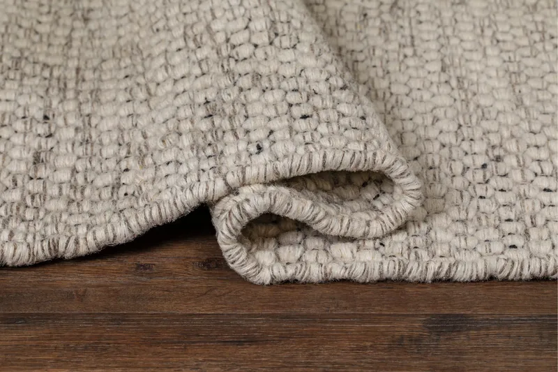 Villamatto Torekov 140x200 cm - Valkoinen - Kodintekstiilit & matot - Matto - Moderni matto - Villamatto