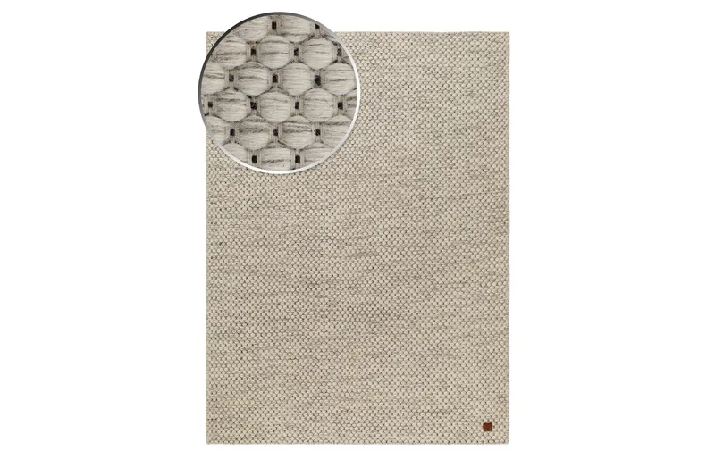 Villamatto Torekov 160x230 cm Valkoinen - Valkoinen - Kodintekstiilit & matot - Matto - Moderni matto - Villamatto